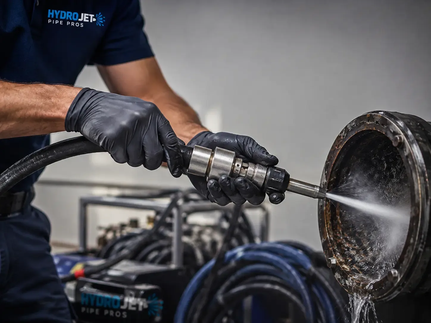 Hydro Jet Pipe Descaling in Bellaire, TX